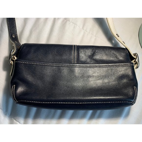 Coach K043-4280 Crossbody Bag Navy/Cream - Picture 5 of 6